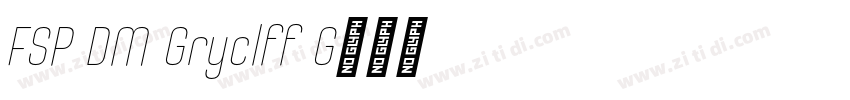 FSP DEMO Gryclff G字体转换 FSP DEMO Gryclff G字体转换